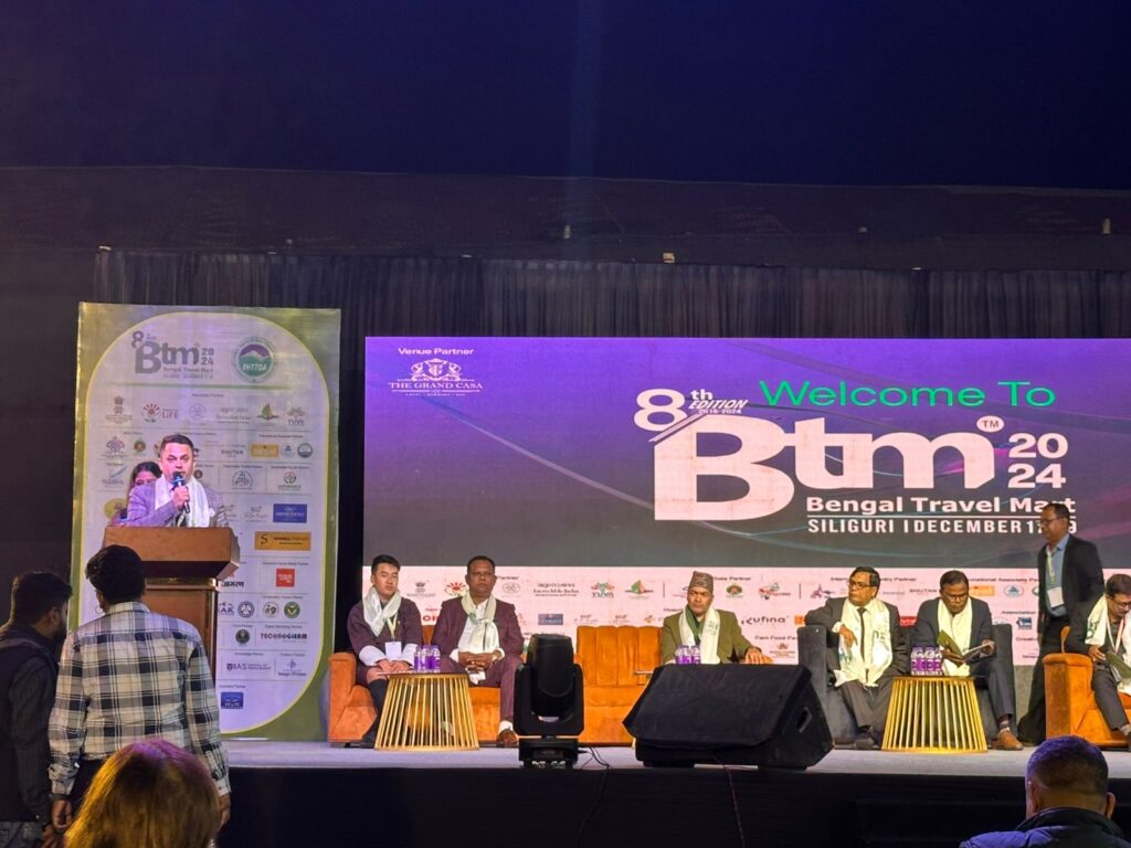 NATTA President Showcases Nepal at Bengal Travel Mart 2024