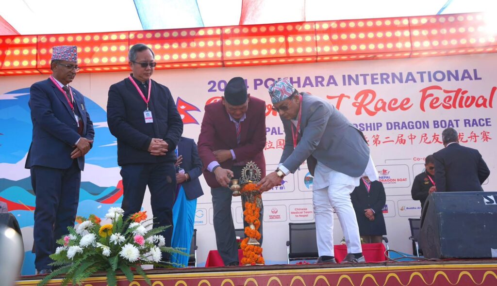 Pokhara Hosts 2024 International Dragon Boat Race Festival with Global Participation