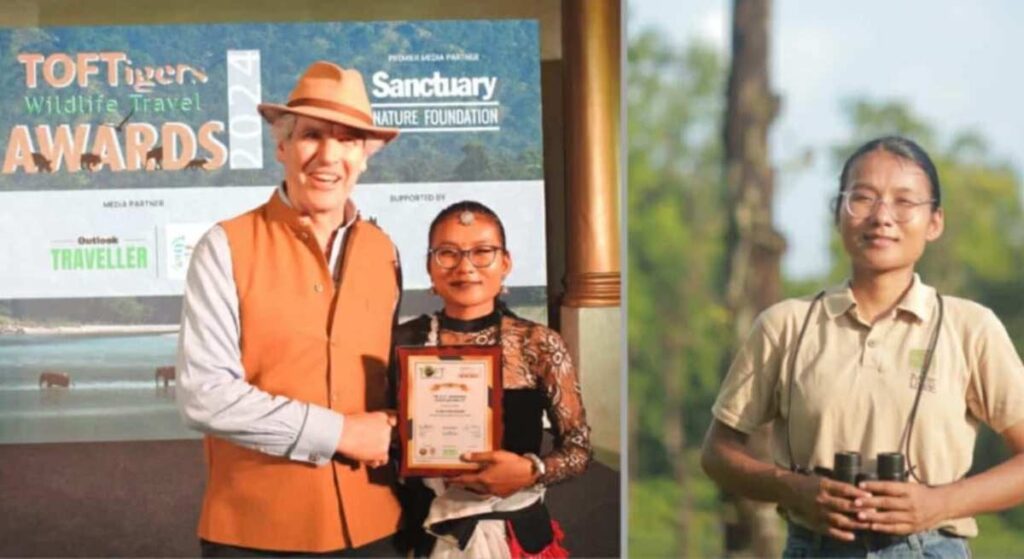 Chitwan’s Nature Guide Elina Chaudhary Honored with Prestigious TOF Tigers Lush Naturalist Award