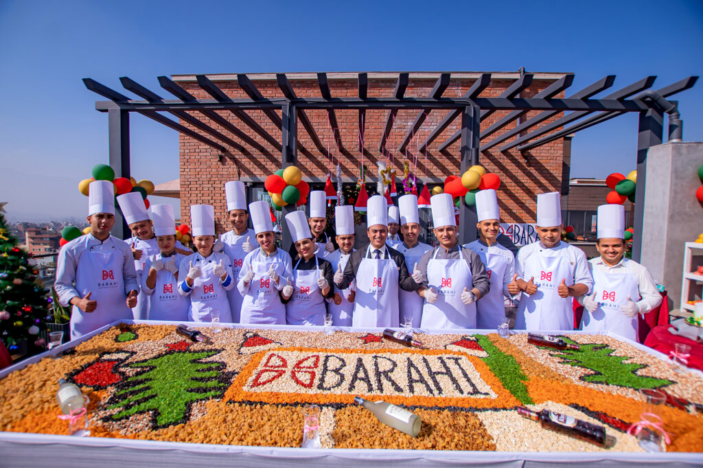 Barahi Kathmandu Hosts Exclusive Christmas Cake Mixing Event with High-Profile Guests