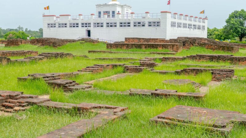 Lumbini Beckons: 180 Vietnamese Buddhists Embark on Holy Pilgrimage
