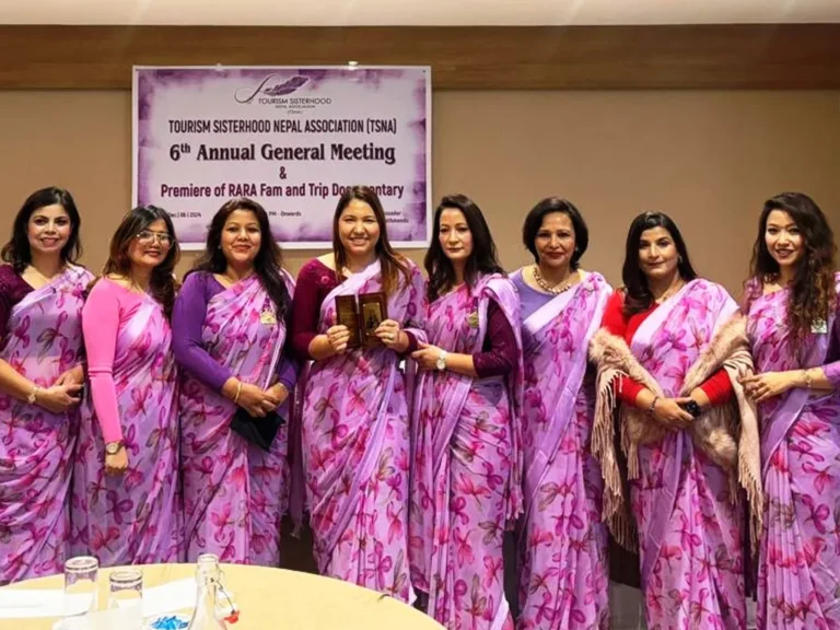 Junu Malekhu Elected President of Tourism Sisterhood Nepal Association