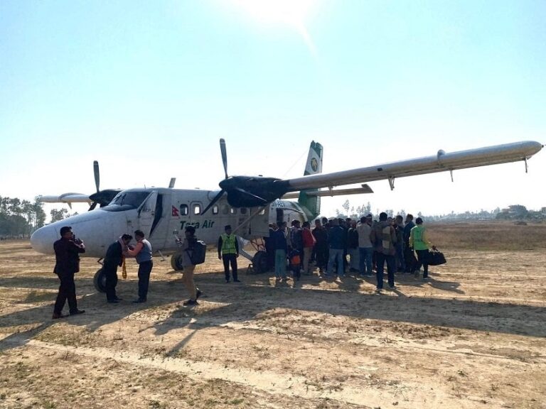 Tikapur Airport Resumes Operations After 27 Years