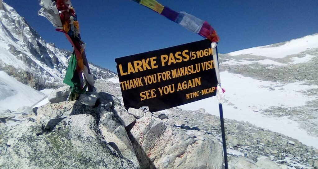 Enhanced Tourism Infrastructure: New Marking Poles Installed in Larke Pass Region