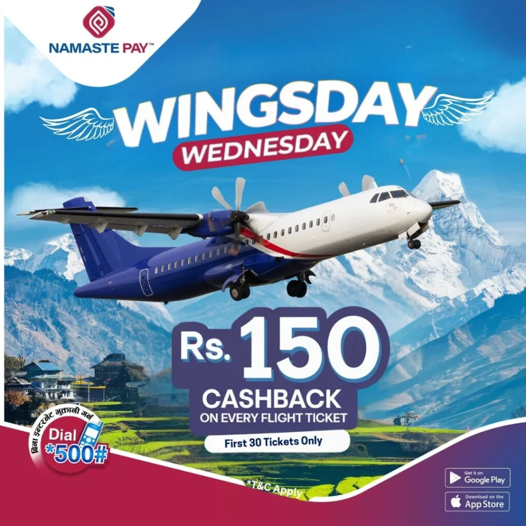 Namaste Pay Introduces Cashback Offer on Flight Tickets for New Year 2025