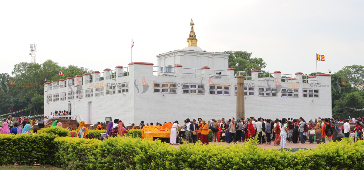 Finance Committee Team Visits Lumbini, Calls for Faster Development