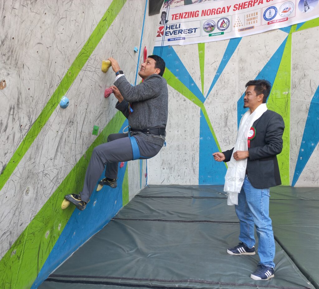Second Edition of Tenzing Norgay Sherpa Open Climbing Competition Begins