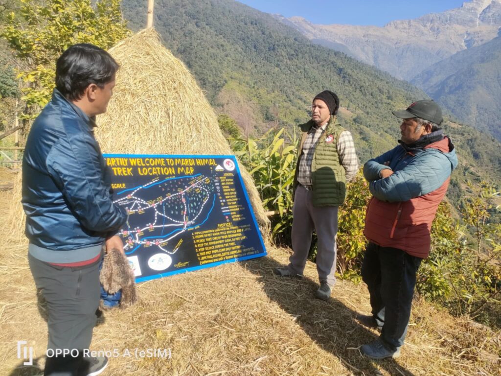 Discussion Held to Enhance Signage on Mardi Himal Trekking Route