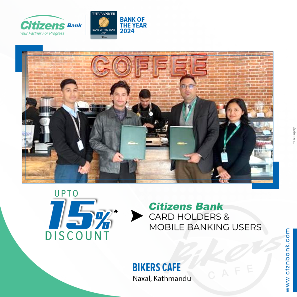 Citizens Bank Partners with Bikers Cafe to Promote Digital Transactions