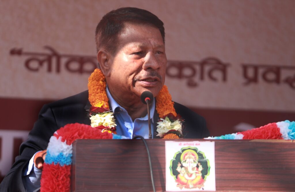 Deputy PM Singh Stresses Folk Culture’s Role in Development at Dhading Festival