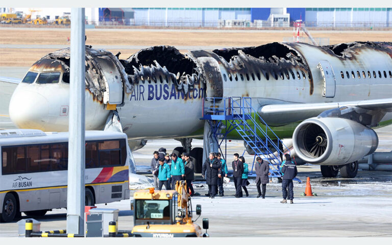 Fire Breaks Out on South Korean Plane, 176 Evacuated Safely