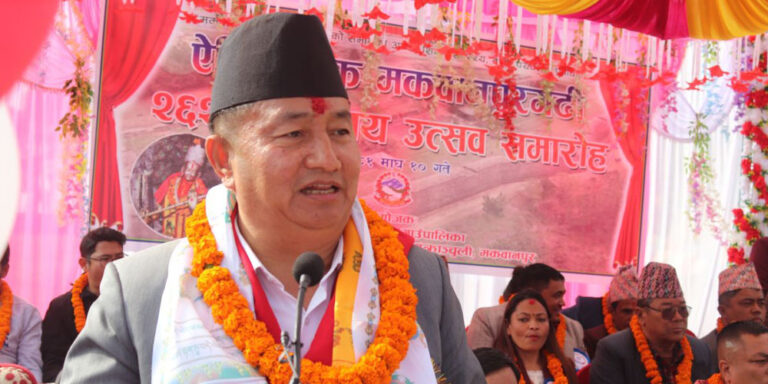 CM Lama Highlights Preservation of Makawanpurgadhi for Heritage and Tourism