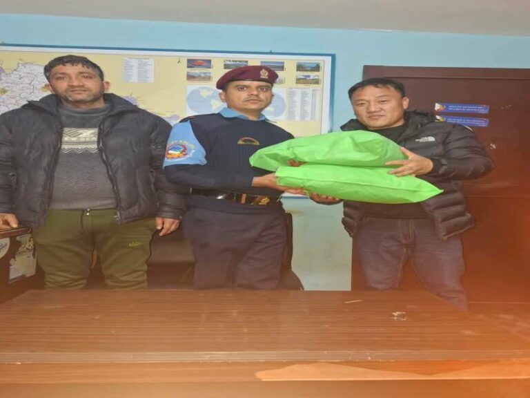 Tourist Police Thamel Recovers Lost Belongings of Korean Visitor