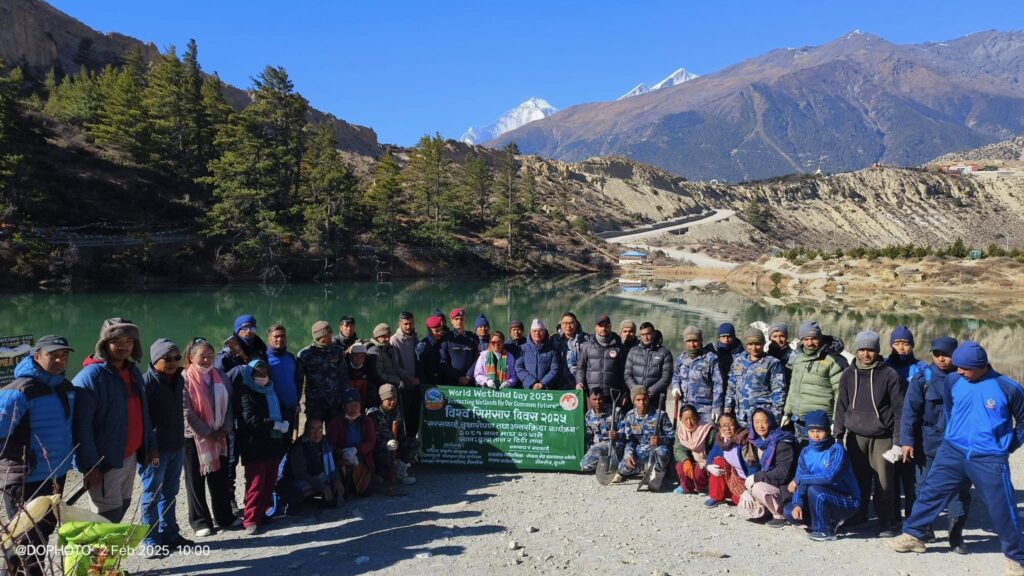Mustang Marks World Wetlands Day with Tree Planting