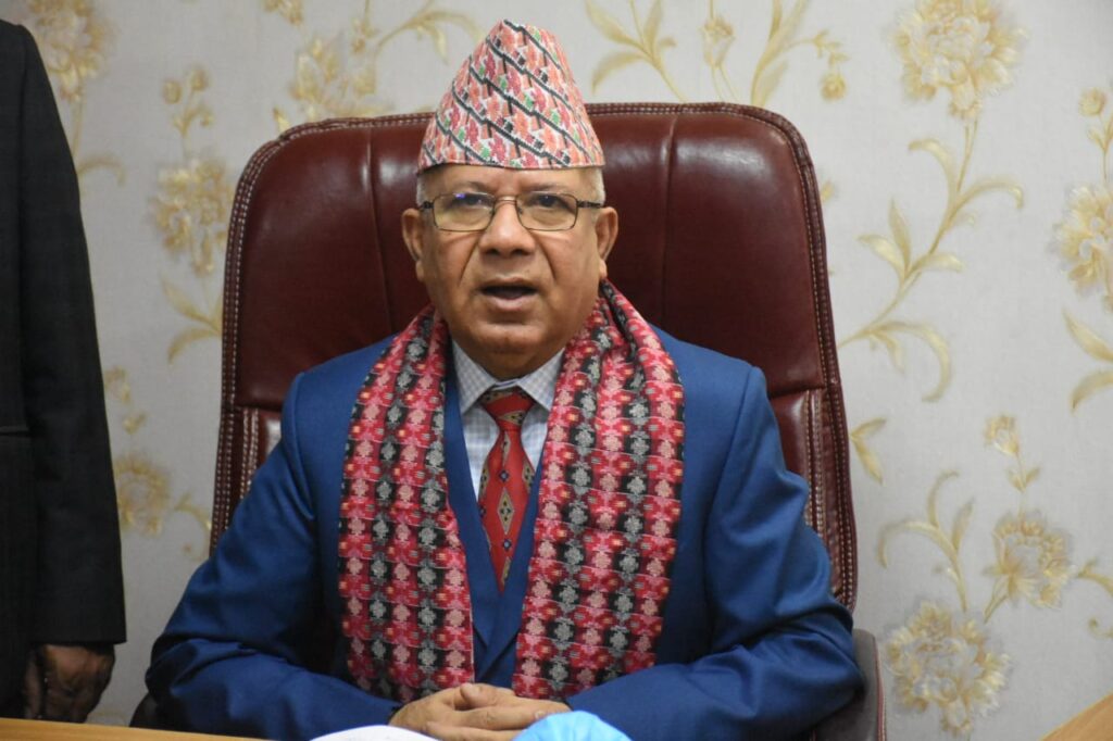 Madhav Kumar Nepal Calls for Advancing Nijgadh Airport Construction