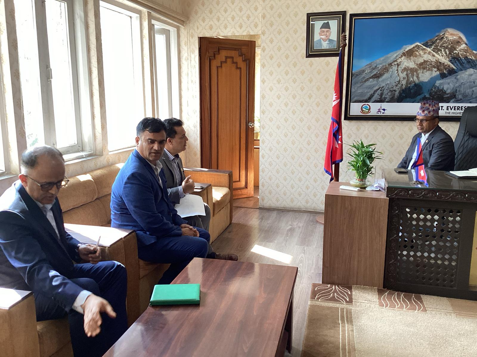 NRNA Engages in Groundbreaking Talks to Accelerate Nepal’s Tourism Growth