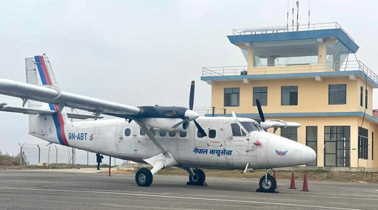 Nepal Airlines Revives Regular Flights to Resunga After Five-Month Break