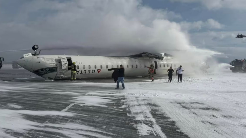 Toronto Pearson International Airport: Plane Overturns During Landing, Shocking Passengers