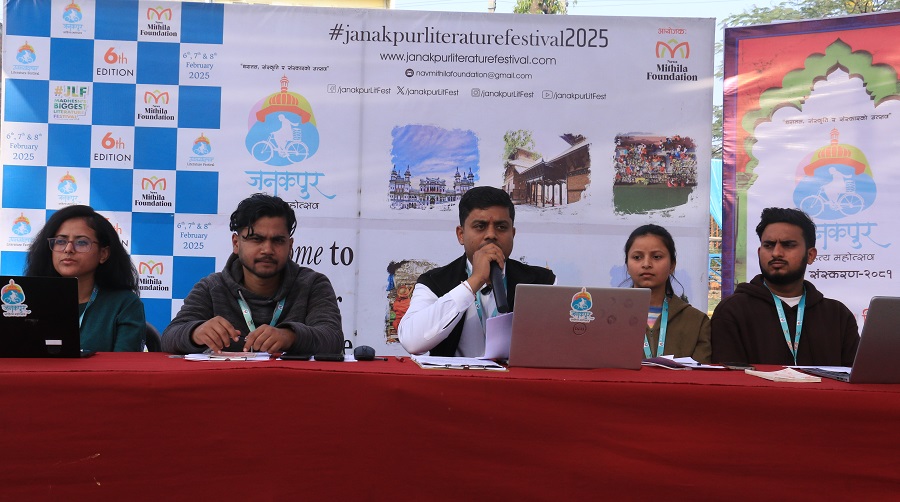 Madhesh CM Puts Spotlight on Janakpur Literary Festival for Promoting Mithila Culture