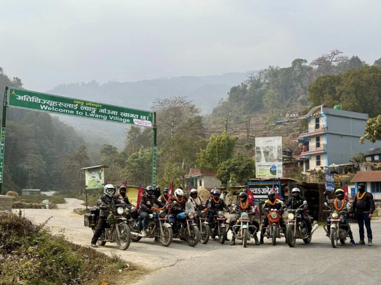 Nepal Bullet House Completes Kathmandu-Syangja Bullet Ride to Promote Tourism