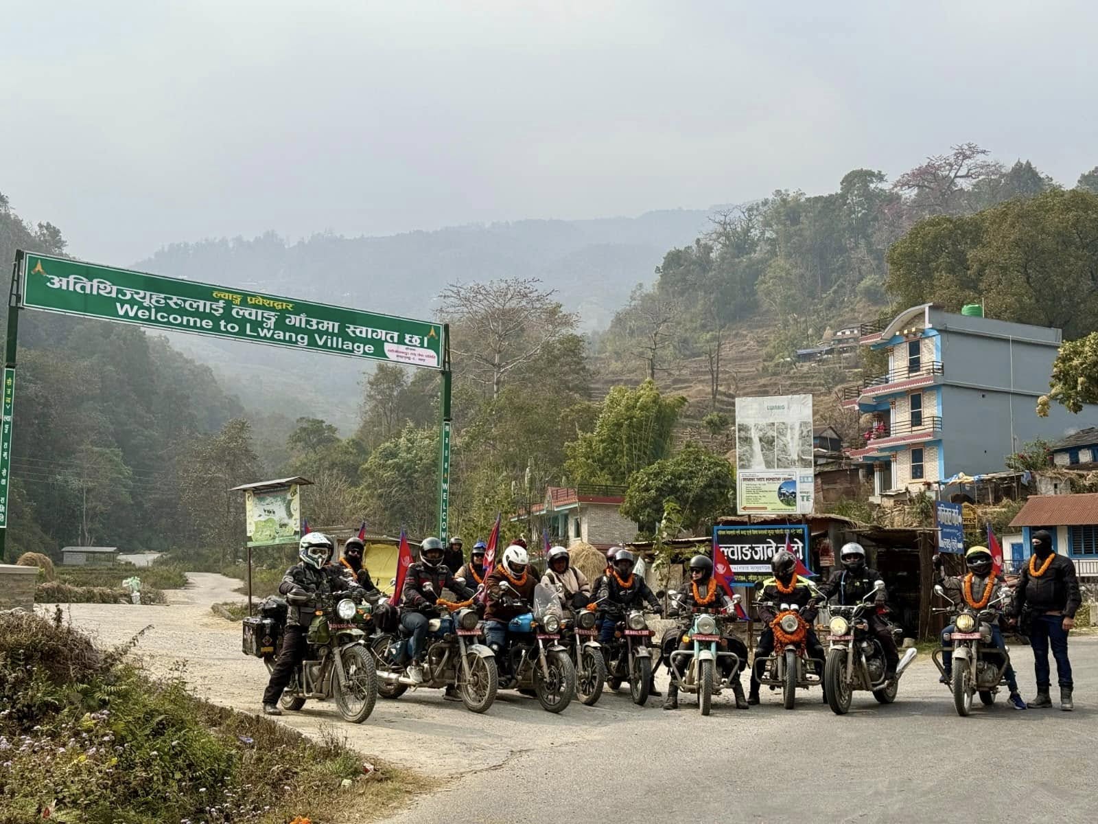 Nepal Bullet House Completes Kathmandu-Syangja Bullet Ride to Promote Tourism