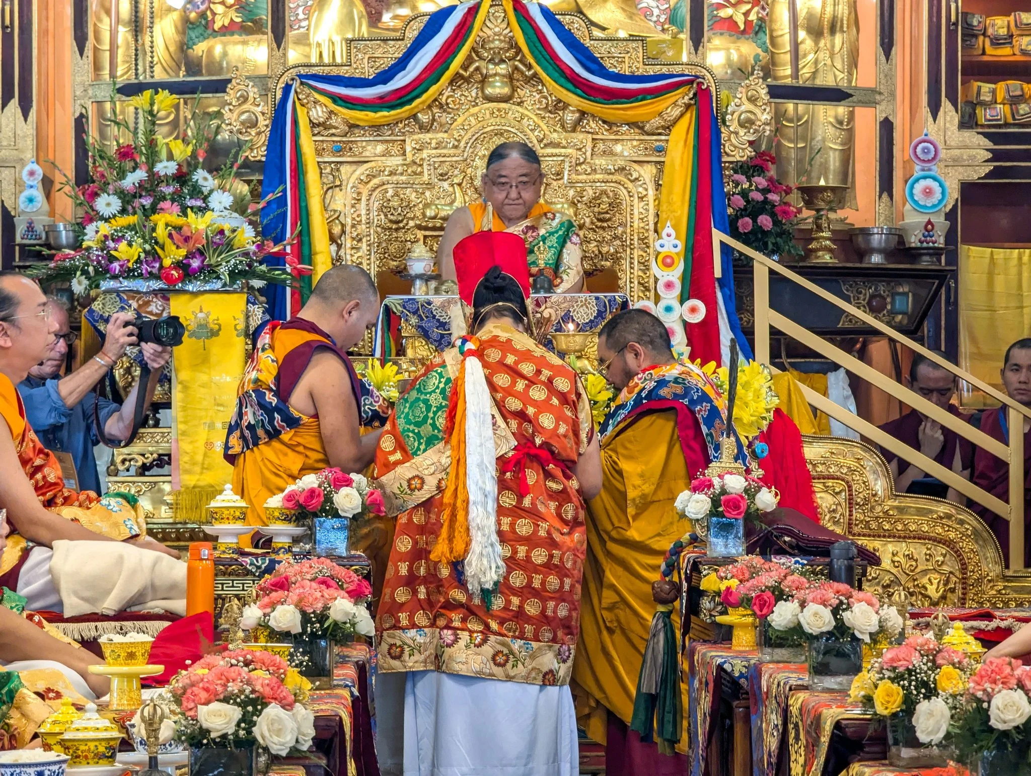 Monastery’s Centenary Tribute to Yongzin Rinpoche at Triden Noburche Monastery