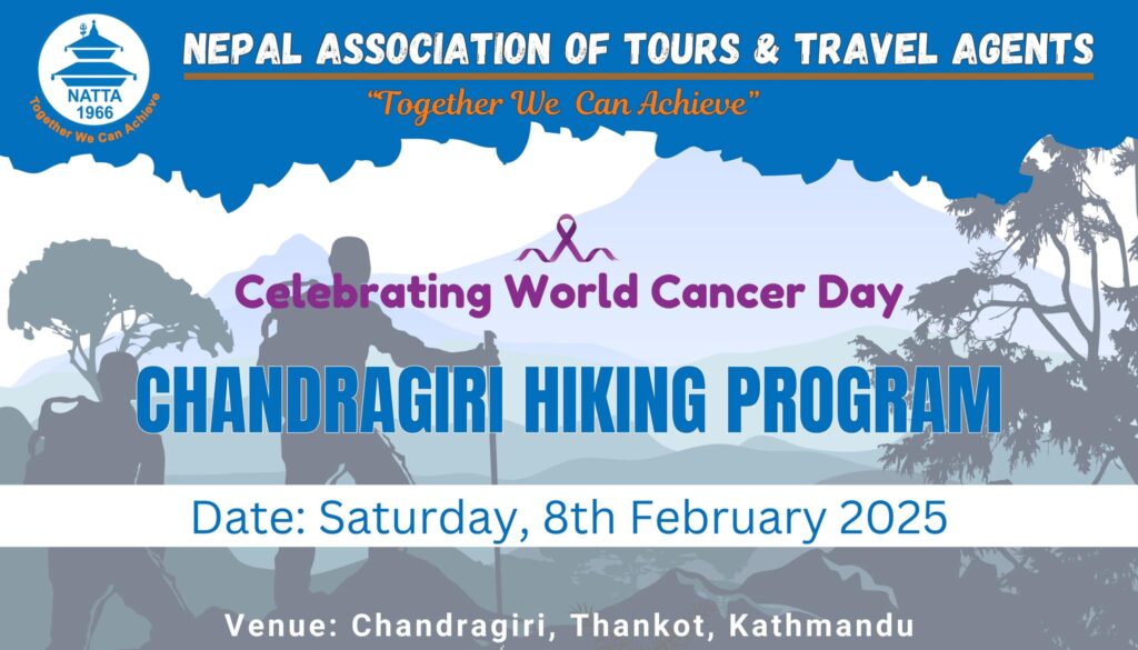 NATTA Unveils Chandragiri Hiking Event in Honor of World Cancer Day