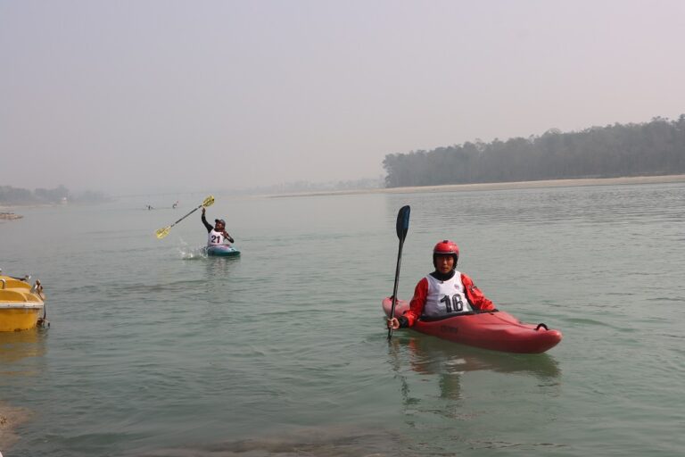 Rabin Gurung Wins 35-Kilometer National Kayak Competition