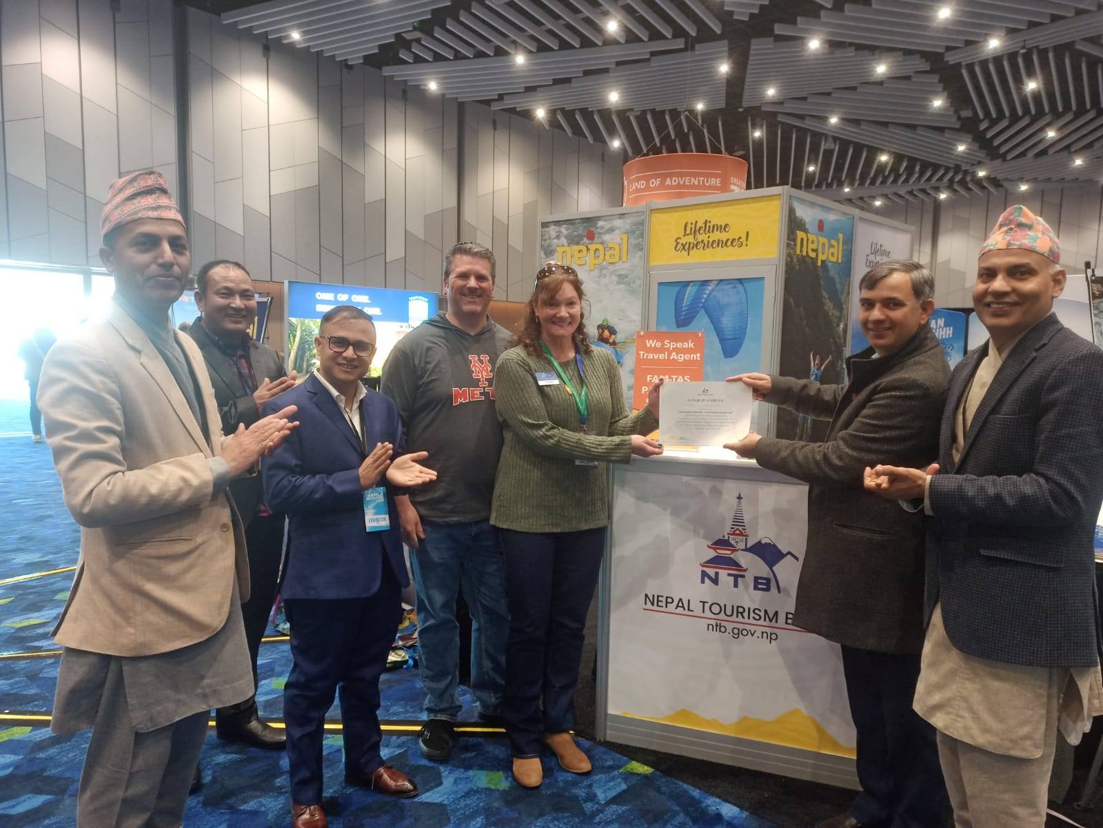 Nepal Tourism Board Triumphs at Travel Show 2025, Captivating Global Travelers