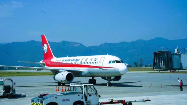 Charter Milestone: Pokhara Airport Celebrates Historic First Flight to China