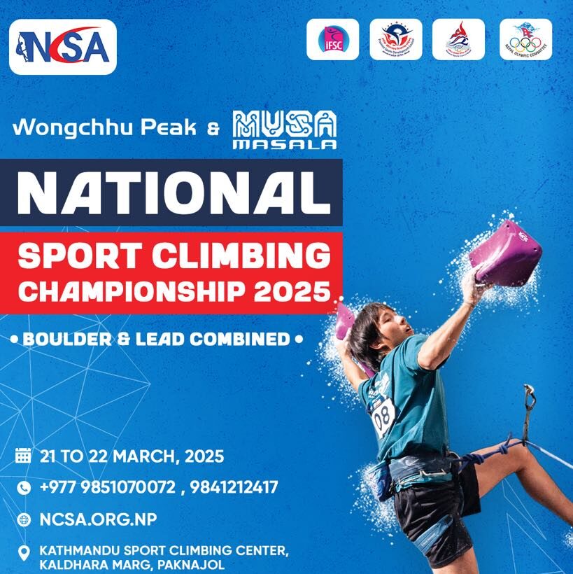 Wangchu Peak National Sport Climbing Championship 2025: Nepal Gears Up for a Thrilling Event