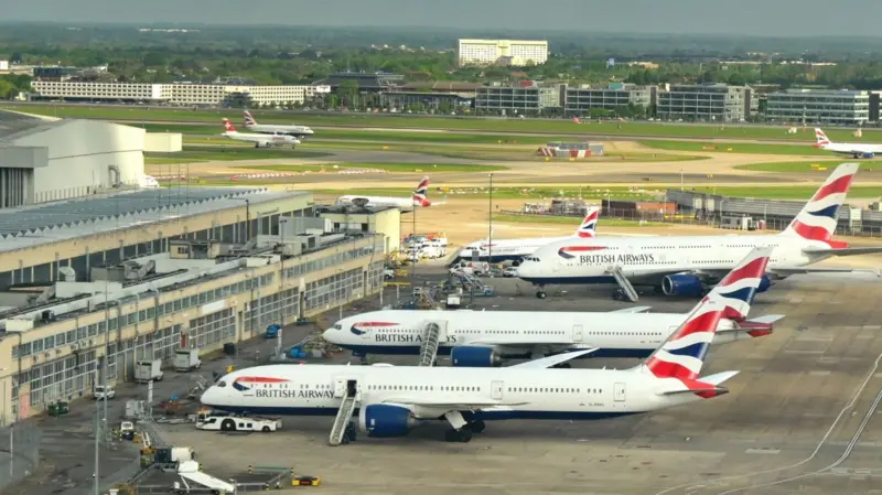 Heathrow Airport Shuts Down Due to Massive Electrical Fire