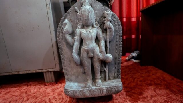 Stunning Idol Discovered in Bishnumati River During Historic Cleanup