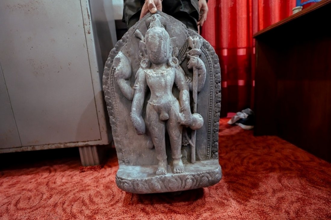 Stunning Idol Discovered in Bishnumati River During Historic Cleanup