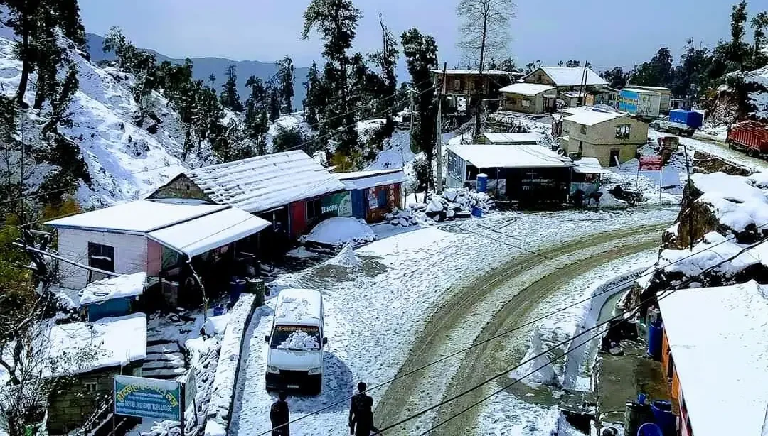 Samdo Area in Gorkha: Armed Police Urges Trekkers to Exercise Caution Amid Snow Blockage