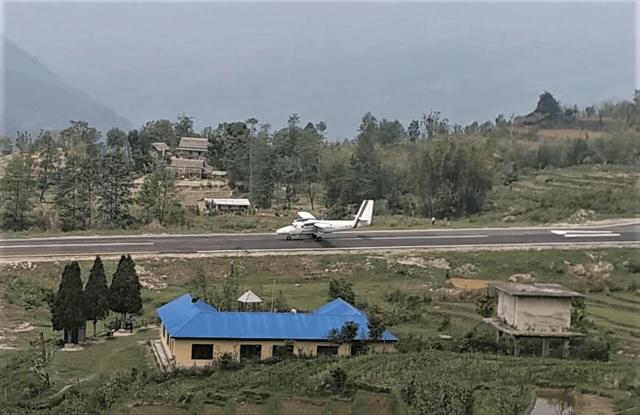 Taksar Airport in Bhojpur Resumes Flights After Three-Month Break