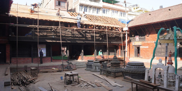 Ratnakar Mahabihar to Enhance Heritage with Copper Roof Installation