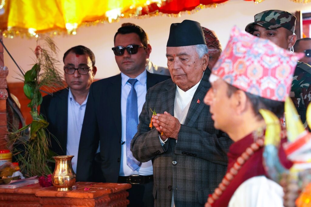 President Paudel Inaugurates the Sacred Sarangkot Temple Complex in Pokhara
