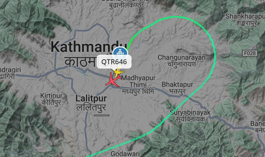 Rare Landing: Qatar Airways Takes Unusual Approach at TIA