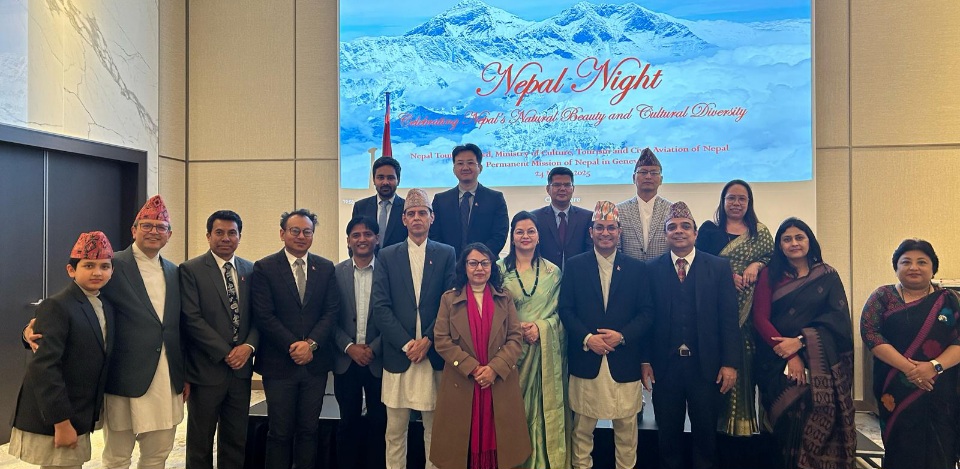 ‘Nepal Night’ in Geneva Paves Way for Nepal’s Tourism Growth