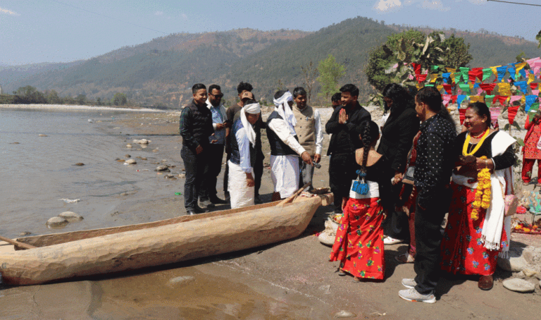 Nuwakot Majhi Community Celebrates Ladi Festival Collectively For The First Time