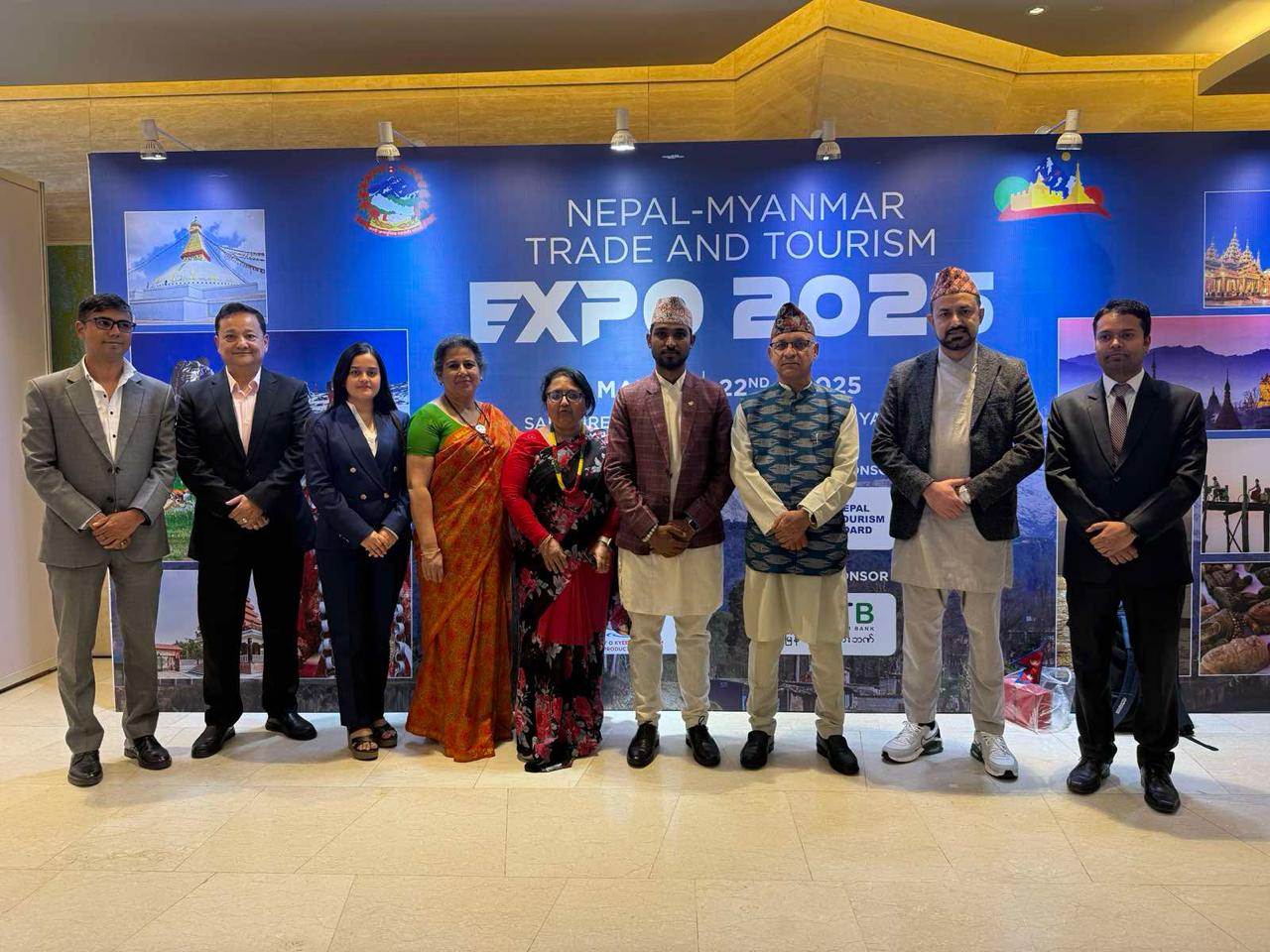 Nepal Showcases Rich Buddhist Heritage to Myanmar at ‘Trade and Tourism Expo-2025’