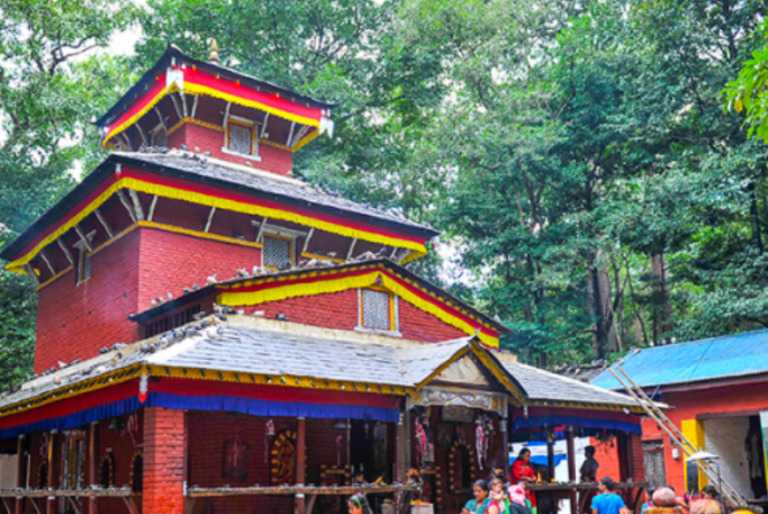 Chaite Dashain Drives Record Increase in Religious Visitors to Baglung Kalika Temple