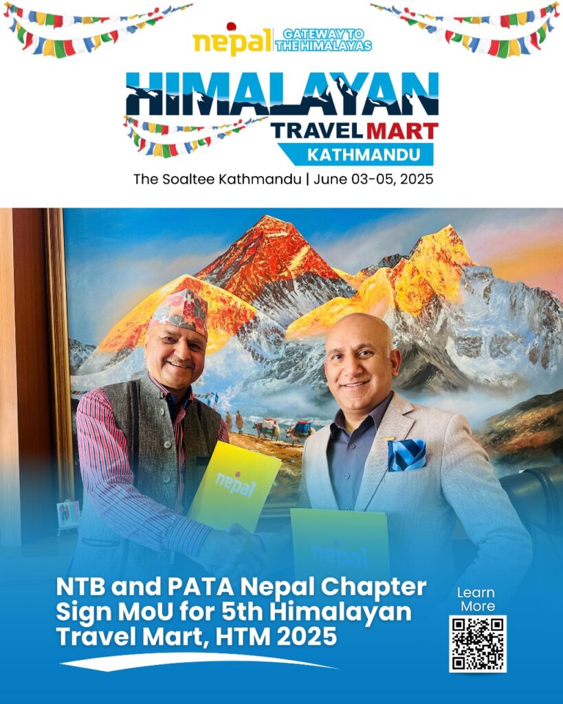 NTB Signs Strategic MoU with PATA Nepal to Host Grand Himalayan Travel Mart 2025