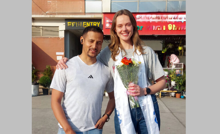 Power and Grace: Vikings Star Frida Gustavsson Back in Nepal for Thrilling Trek