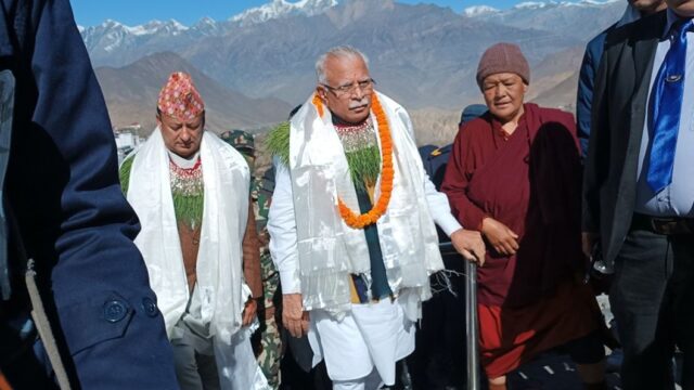 Manohar Lal Khattar’s Inspiring Pilgrimage to Nepal’s Holy Muktinath Temple