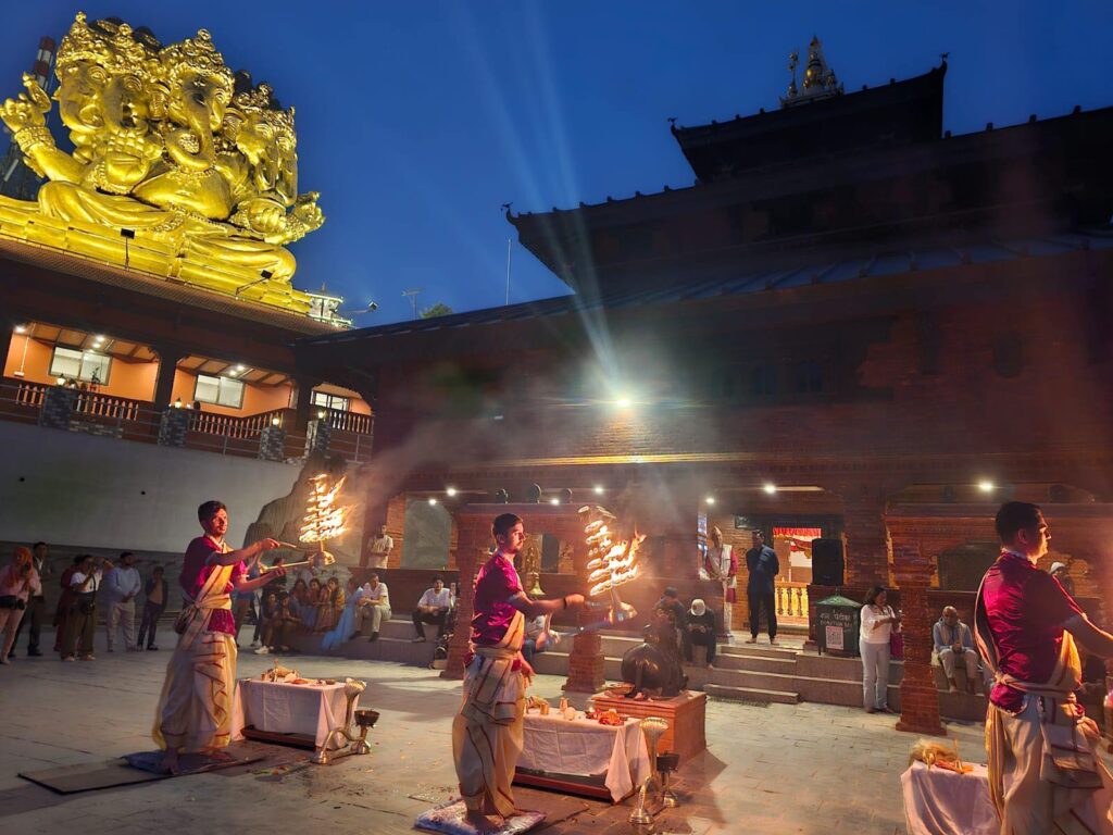 Special Monday Aarati and Affordable Cable Car Ride to Sarangkot Dham in Pokhara