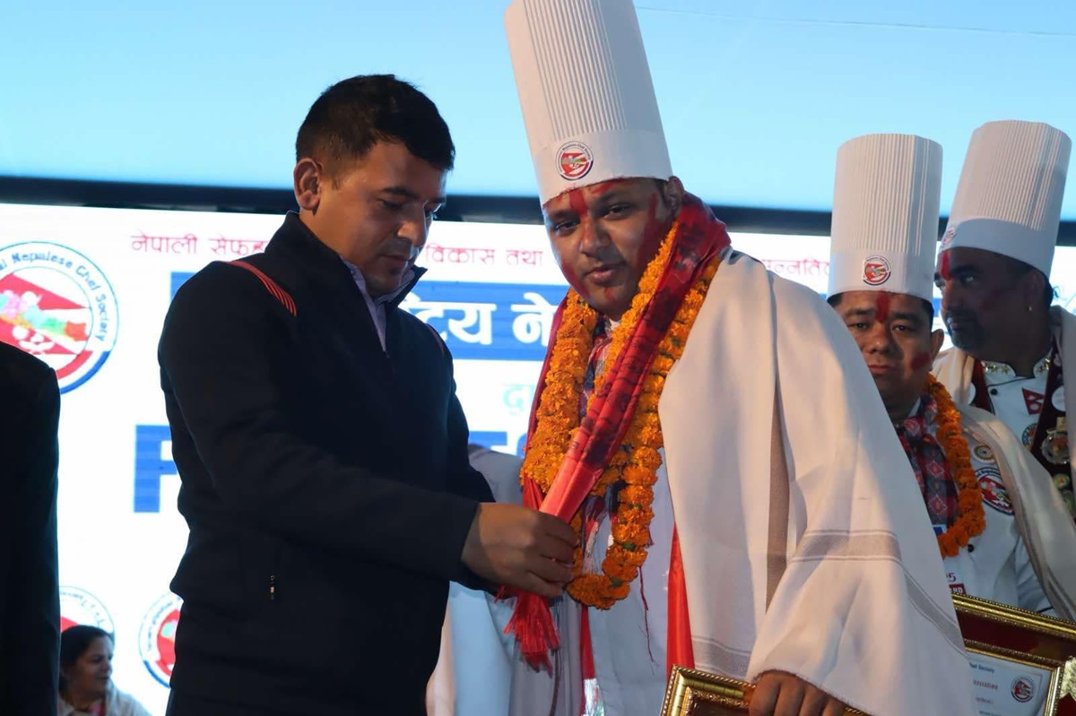 Victory for Nepali Cuisine: Arun Adhikari Elected as Global Chefs Society President