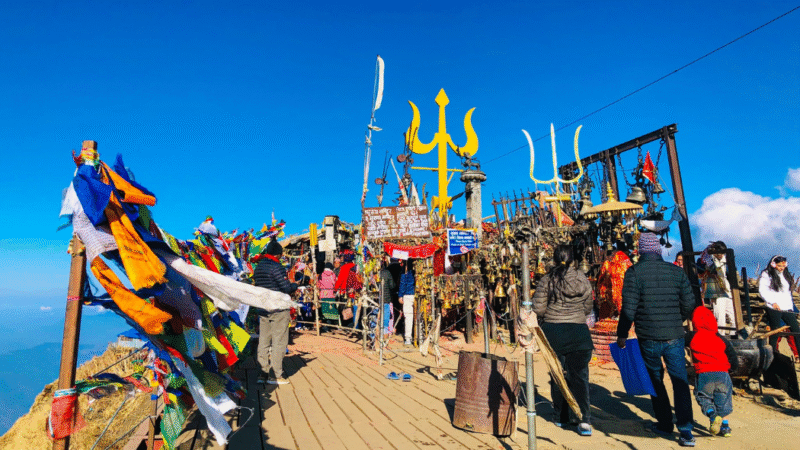 Tourist Influx Rises In Kalinchowk During New Year Celebrations