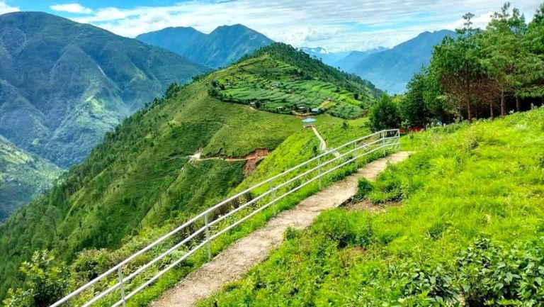 New Trekking Trail Built To Boost Tourism In Narsinghkot, Baglung